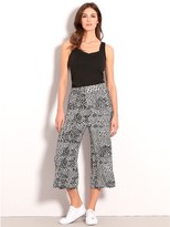 Thumbnail for your product : M&Co Animal print culottes