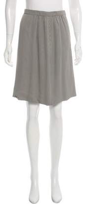 Carolina Herrera Houndstooth Knee-Length Skirt