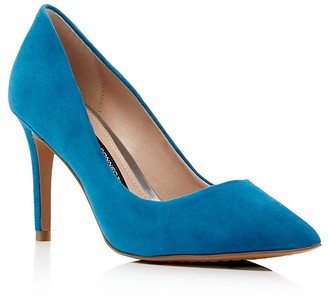 French Connection Rosalie Suede Pointed Toe Pumps