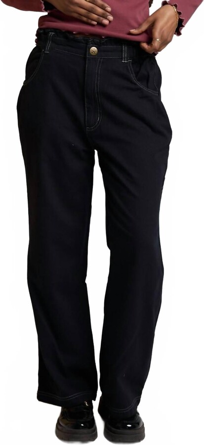 Known Supply Sailor Denim Pants In Black