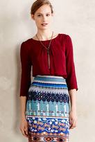 Thumbnail for your product : Anthropologie Maeve Textured Jewel Top