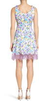 Thumbnail for your product : Chetta B Floral Fit & Flare Dress