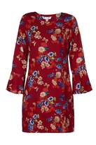 Thumbnail for your product : Yumi Curves Butterfly And Flower Print Tunic Dress
