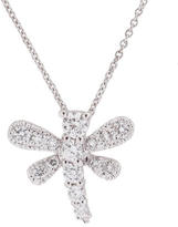 Thumbnail for your product : Roberto Coin Tiny Treasures Diamond Dragonfly Necklace