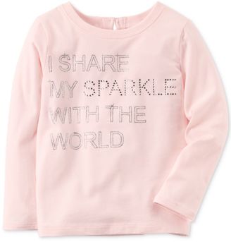 Carter's Sparkle-Print T-Shirt, Little Girls (4-6X) and Big Girls (7-16)