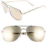 Thumbnail for your product : Juicy Couture Black Label 59mm Aviator Sunglasses