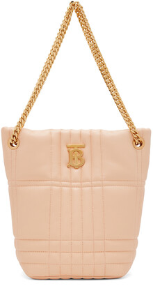 Handbag Burberry Pink in Synthetic - 31061651