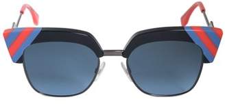 Fendi Waves Square Sunglasses Ff0241s Pjp 08 50