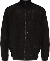 Thumbnail for your product : Stone Island Shadow Project Tonal Stripe Bomber Jacket