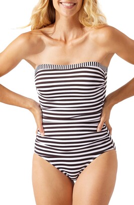 Tommy Bahama Pearl Clara Wrap One-Piece Swimsuit