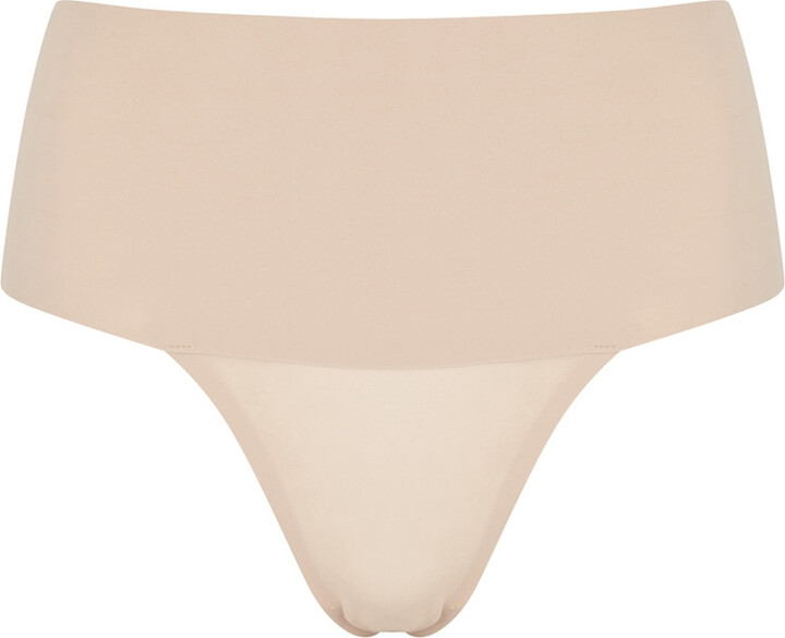 Spanx Undie-Tectable Seamless Thong - Beige - M - ShopStyle