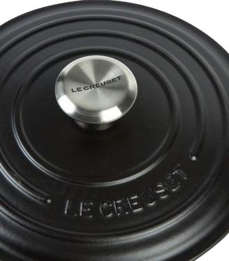 Le Creuset Satin Black Round Casserole Dish (24cm)