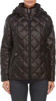 Thumbnail for your product : Lauren Ralph Lauren Packable Quilted Faux Leather Trim Down Jacket
