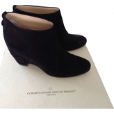 Thumbnail for your product : Golden Goose Black Suede Ankle boots