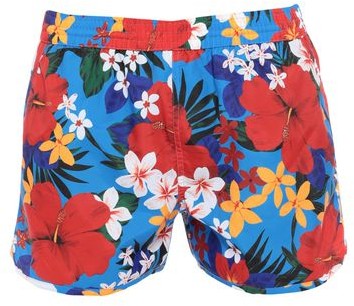 mens hawaiian swim trunks