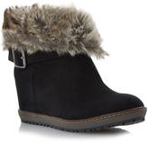 Thumbnail for your product : Roberto Vianni LADIES PELLEY - Faux Fur Collar Concealed Wedge Ankle Boot