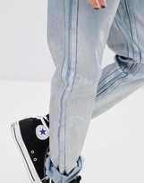 Thumbnail for your product : Glamorous Petite Boyfriend Jeans With Silver Coating