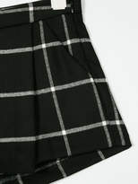 Thumbnail for your product : Il Gufo checked shorts