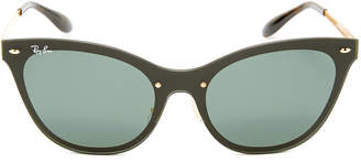 Ray-Ban Cat Eye Flat Sunglasses