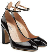 Thumbnail for your product : Valentino Patent Leather Tan-Go Pumps