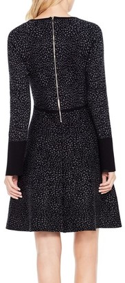 Vince Camuto Women's Jacquard Fit & Flare Dress