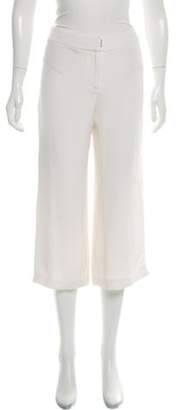 Cushnie Crepe Cropped Pants w/ Tags gold Crepe Cropped Pants w/ Tags