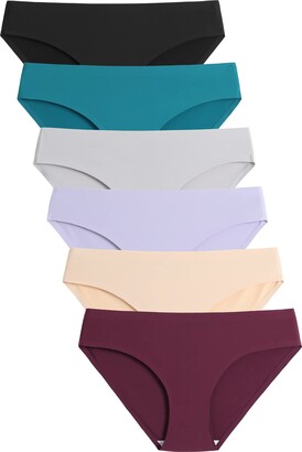 OJCNBV Seamless Underwear for Women No Show Panties Invisibles