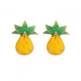 Thumbnail for your product : Charm & Chain Piper Strand Pineapple Studs