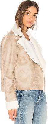 Splendid Delancey Faux Fur Jacket