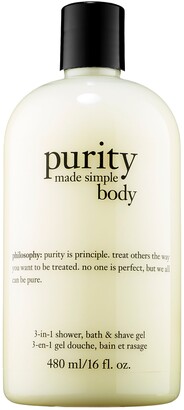 philosophy Purity Made Simple 3-in-1 Shower, Bath & Shave Gel