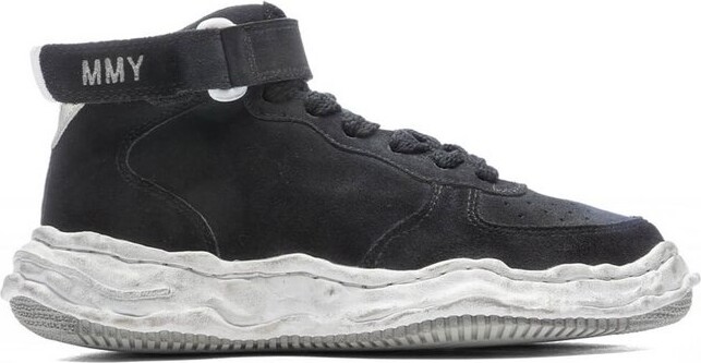 Maison Mihara Yasuhiro Wayne Brushed Lace-Up Sneakers