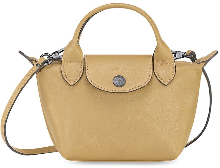 Longchamp Le Pliage Cuir Crossbody Bag ShopStyle