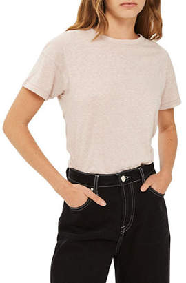 Topshop Marl Short Sleeve T-Shirt