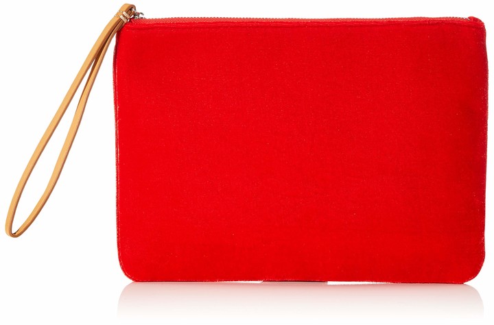 clarks red bag