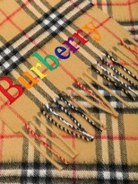 Thumbnail for your product : Burberry Children Mini Classic cashmere scarf