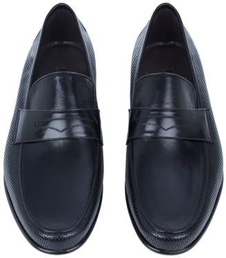Stemar Perforated Penny Loafer