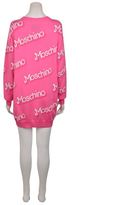 Thumbnail for your product : Moschino Iconic Logo Detail Knit Jumper Dress