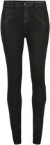 Thumbnail for your product : Morgan Coated Trousers With Biker Cutouts