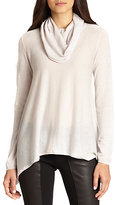Thumbnail for your product : Alice + Olivia Draped Cowlneck Sweater