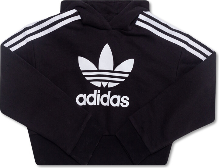 Adidas Originals Kids Hoodie With Logo Unisex - Black - ShopStyle Boys'  Sweatshirts