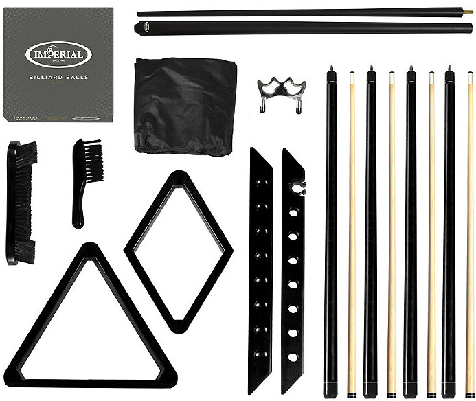Frontgate Pool Table Accessory Kit in Black