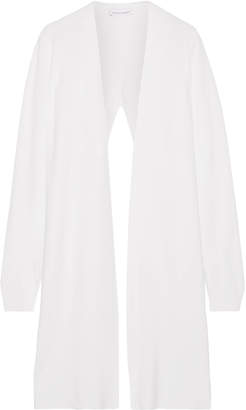 Narciso Rodriguez Split-back Wool And Cashmere-blend Cardigan