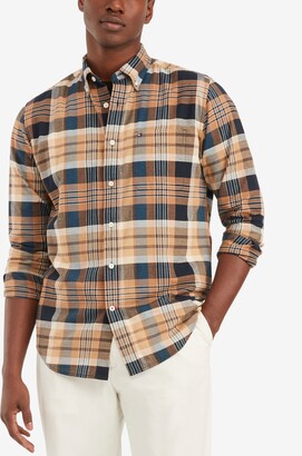 Tommy Hilfiger Long Sleeve Shirt Plaid MEDIUM  T2 Kleding Herenkleding Overhemden & T-shirts Overhemden 