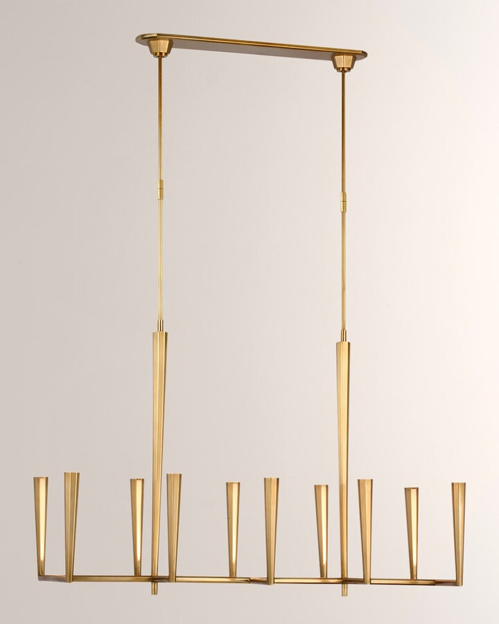Visual Comfort Signature Galahad Large Linear Chandelier By Thomas O'Brien ShopStyle