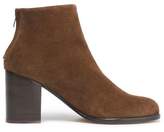 Helmut Lang Suede Ankle Boots