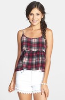 Thumbnail for your product : Living Doll Print Babydoll Camisole (Juniors)