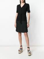 Thumbnail for your product : Tomas Maier eyelet detail skirt