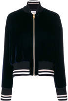 Thumbnail for your product : Lanvin velvet bomber jacket