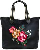 Thumbnail for your product : Twin-Set floral tote bag