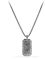 Thumbnail for your product : David Yurman Forged Carbon Dog Tag Necklace
